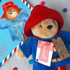 paddington bear book and soft toy gift