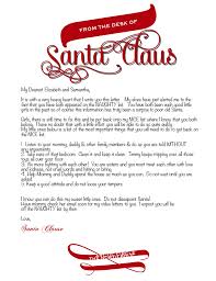 Microsoft Word Santa Letter Template Free Santa Letter Template
