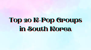 If so, you may be in for a pleasant surprise. Top 20 K Pop Groups Best K Pop Bands In South Korea Otakukart