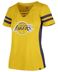 Womens Los Angeles Lakers Turnover Gem T Shirt