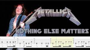 How to play nothing else matters by metallica in bass guitar. Metallica Nothing Else Matters Bass Tabs By Chami S Bass Youtube