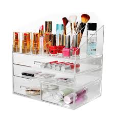 acrylic makeup organizer storage