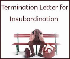 sle termination letter for