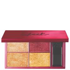 sleek makeup highlighting palette fire