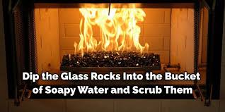 How To Clean Fireplace Glass Rocks In