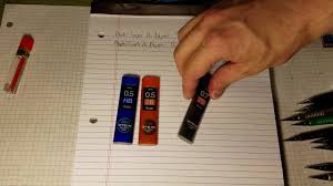 Mechanical Pencil Lead Tests And Reviews