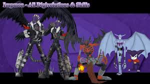 Digimon Masters Online Impmon All Digivolutions Skills