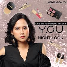 one brand makeup tutorial y o u night