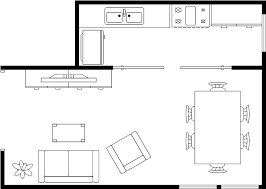 dining room floor plan template