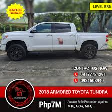 armored toyota tundra 2018 gti