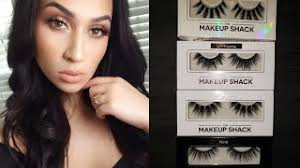 the makeup shack lashes review you