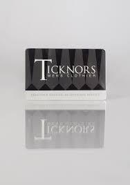 We'll beat our competitor's rates every time! Ticknors Gift Card Ticknors Men S Clothiers