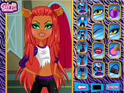 clawdeen wolf hairstyles play now