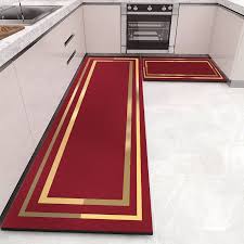 kitchen mat carpet velvet door mat