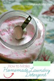 homemade laundry detergent powder