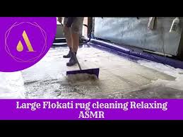 large flokati rug cleaning relaxing