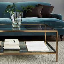 Brass And Glass Coffee Table Neptune