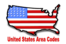 Printable Area Code List By Number State Or Time Zone