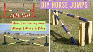 diy horse jumps how i made my own