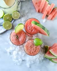 make a homemade watermelon shandy