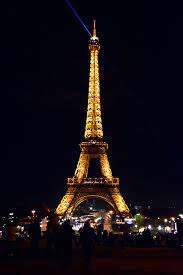 HD wallpaper: lighted Eiffel Tower ...