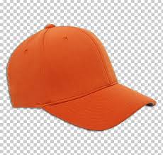 baseball cap orange color png clipart
