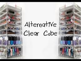 alternative acrylic makeup storage