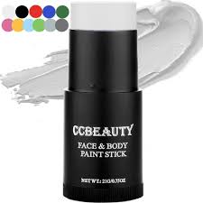 ccbeauty white face body paint stick