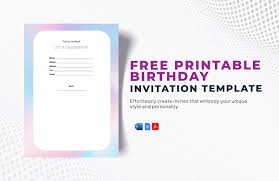 invitation template in pdf free