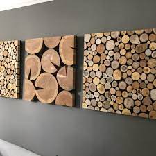 Wooden Mosaic Wall Decor Texture Wood