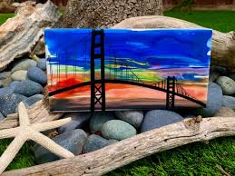 Sunset Hand Painted Ceramic Tile Wall