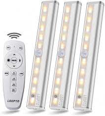 Thinking of lighting under cabinet area, the top 10 best under cabinet lighting in 2021. Buy Ldopto Wireless Under Counter Lighting 3 Pack With Remote Control Led Under Cabinet Lighting Closet Light Battery Operated Lights Led Lights For Room Stick On Lights