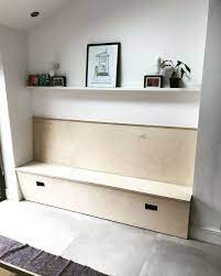 Built In Seating Birch Plywood Bench
