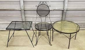Black Wrought Iron Patio Furniture