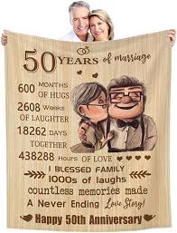 30 best 50th wedding anniversary gifts
