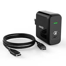 Anker powerline+ usb c to usb 3.0 cable ,usb type c cable ,high durability for samsung ipad macbook sony lg htc xiaomi 5 etc. Anker Quick Charge 3 0 And Usb Type C 24w Usb Wall Charger Powerport 1 For Galaxy C9 Pro Nexus Moto Usb Wall Charger Wall Charger Phone Accessories Iphone