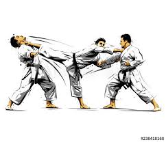 karate action 10 - Acquista questo vettoriale stock ed esplora vettoriali simili in Adobe Stock | Adobe Stock | Karate martial arts, Shotokan karate, Karate
