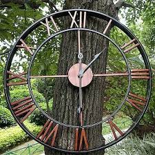 Alwaysh Garden Clock Outdoor Garden