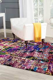 handmade sari silk rug