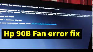 hp system fan 90b error fix the
