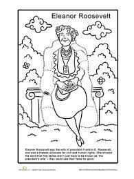 Eleanor roosevelt posters & prints. Eleanor Roosevelt Worksheet Education Com