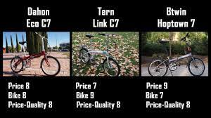 Initially the company was the subject of litigation between dahon and the founders, but a settlement was reached in 2013. Dahon Eco C7 Vs Tern Link C7 Vs Btwin Hoptown 5 Compare Youtube