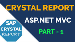 crystal report in asp net mvc you