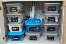 Again, kitchen organization products solve bathroom storage conundrums. 15 Frugal Organization Ideas For Small Bathrooms Welcome To The Family Table