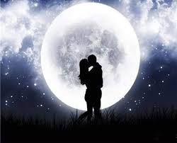 See romantic stock video clips. Paint By Numbers Romantic Kiss And Full Moon Usa Figuredart