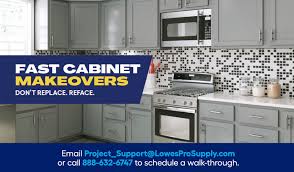 does lowe s do cabinet refacing