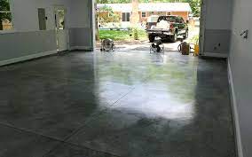 stainguard gets a polished garage floor