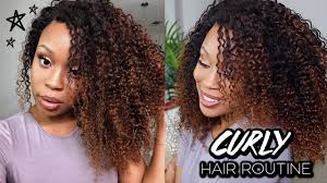 Straight is straight, wavy is soft curves, curly is a little for starters its technically not black people hair/ white people hair, its human hair. The Best Kinky Curly Hair Ever Curly Hair Routine Isee Mongolian Kinky Curly Youtube