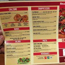 snappy tomato pizza springfield menu