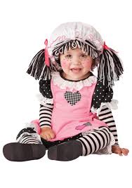 kids baby rag doll costume